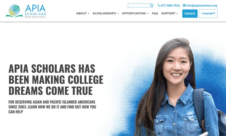 The Asian and Pacific Islander American Scholarship Fund